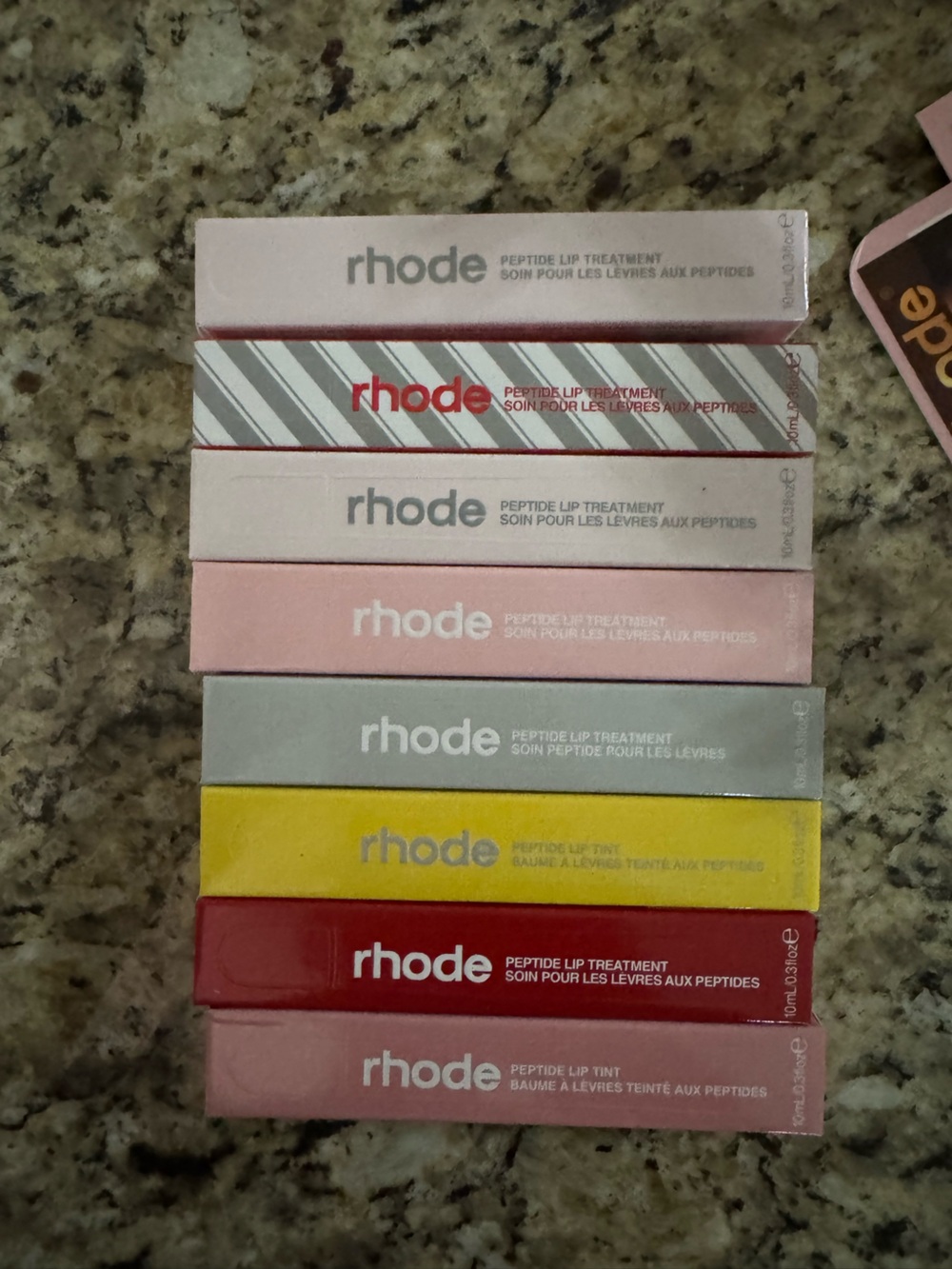 RHODE Peptide Lip Tints, $18/gloss